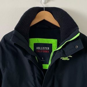 Vintage Hollister Men’s Fleece Lined Jacket excellent condition